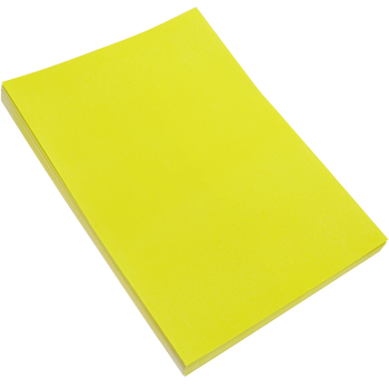 Bematik - Etiquetas Adhesivas Amarillas Para Impresora A4 139x99.1mm 100 Hojas Ku08200
