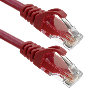 Bematik - Cable De Red Ethernet Cat. 6a Utp De 5 M De Color Rojo Lj00700