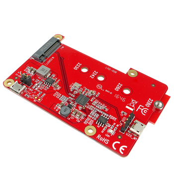 Bematik - Adaptador Compatible Con Raspberry Pi Usb A M.2 Sata Ssd Ms05400