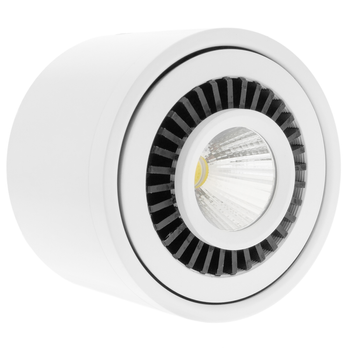 Bematik - Foco Led De Superficie Lámpara Cob 9w 220vac 6000k Blanca 85mm Ne04500