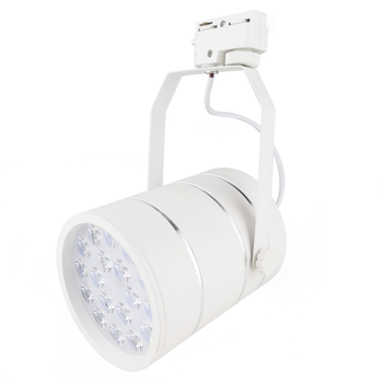 Bematik - Foco Led De Raíl 18w Blanco Frío Día 120x155 Mm Blanco Nf09800