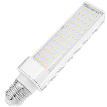 Bematik - Bombilla Led Plc E27 85-265vac 10w. Lámpara De Tubo De Luz Cálida Ng03300