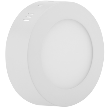 Bematik - Panel Led Circular Downlight Superficie De Bajo Consumo 6w 120mm Blanco Cálido Nj06100