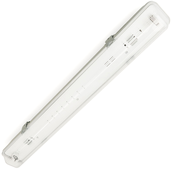 Bematik - Pantalla Estanca Para Tubo Led 1 X 600 Mm Con Conexión En Dos Extremos Ip65 T8 G13  Np05100