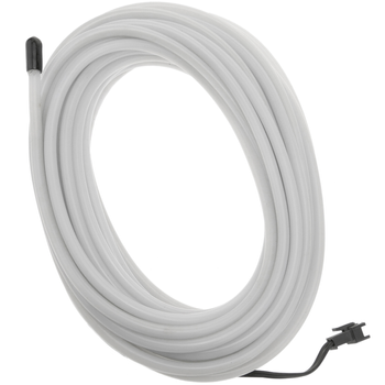 Bematik - Cable Electroluminiscente Blanco De 5mm En Bobina 5m De Cable Con Pilas Nw04900