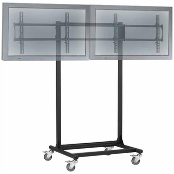 Bematik - Soporte De Tv Para 2 Pantallas En Horizontal De 32&quot;-56&quot; Vesa 600x400 Mm Oh05200