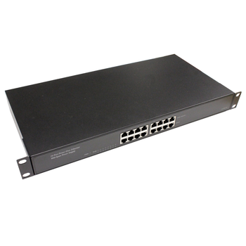 Bematik - Poe Inyector Hub Ieee802.3af 10/100 Mbps 8-port Rack 19 Ra06200