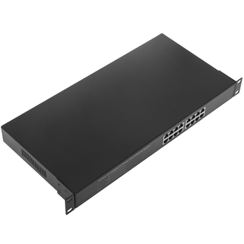 Bematik - Poe-switch Ieee802.3af Rack19 (16 Puertos Utp + 2 Gigabit + 1 Sfp) Ra07700