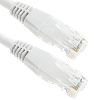 Nano RJ45 CAT. 6 UTP Cable 10.21.1502 – Roseta De Superficie, White [Pack 2