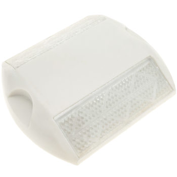 Primematik - Reflector De Carretera Captafaros Para Suelo De Plástico Blanco 103 X 89 X 19 Mm Se09400