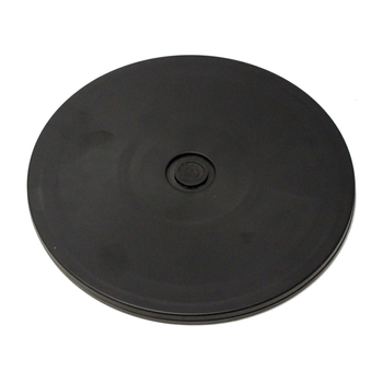 Primematik - Base Giratoria Manual De 20,3 Cm. Plataforma Rotatoria De Color Negro Sr07400