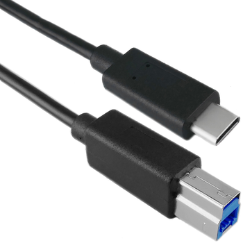 Bematik - Cable Usb Tipo C 3.0 Macho A Usb Tipo B 3.0 Macho De 1 M Uh04300