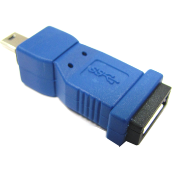 Bematik - Adaptador Usb 3.0 A Usb 2.0 (microusb Ab Hembra A Miniusb B Macho) Uy06100