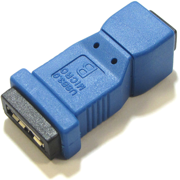 Bematik - Adaptador Usb 3.0 A Usb 2.0 (microusb Ab Hembra A Miniusb A Hembra) Uy06400