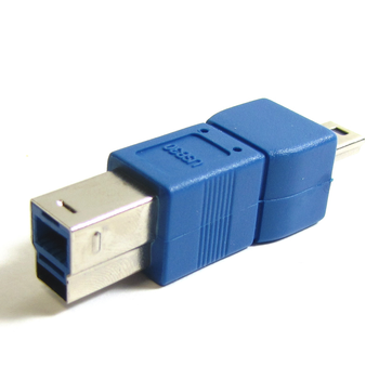 Bematik - Adaptador Usb 3.0 A Usb 2.0 (b Macho A Miniusb 5 Pins B Macho) Uy08100