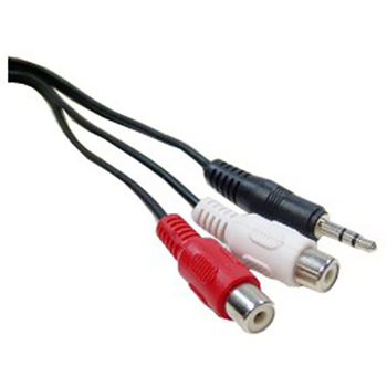 Bematik - Cable Audio Stereo Minijack 3.5-m A 2xrca-h 1.8m Va00100