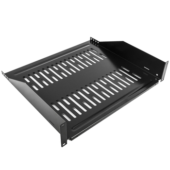 Rackmatic - Bandeja Rack De Fijación Frontal De 2u Y Profundidad 355 Mm Wk08800