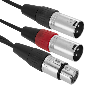 Bematik - Cable De Audio Micrófono Instrumento Xlr 3pin Macho A Jack 6.3mm  Macho De 1m Ax04100 con Ofertas en Carrefour