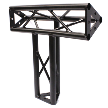 Bematik - Truss Triangular De Aluminio Negro 150mm Triple Conexión T4 Xt01900