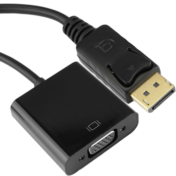 Bematik - Adaptador Displayport Macho A Vga Hembra 15cm Yp04500