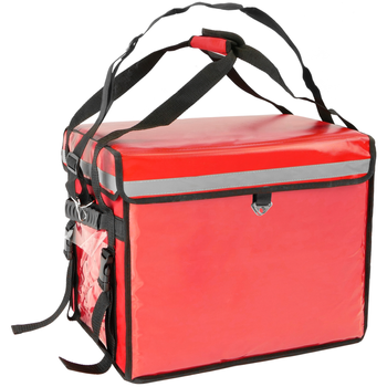 Citybag - Nevera Portátil Roja 52 Litros 45x35x33cm, Mochila Bolsa Isotérmica Para Picnic, Camping, Playa, Entrega De Alimentos En Moto O Bicicleta Cb03700