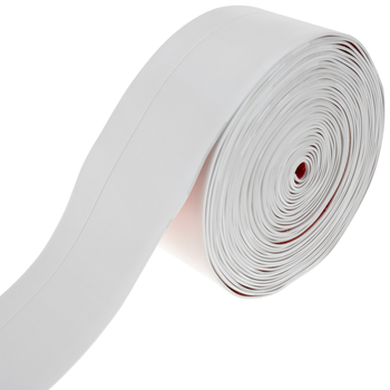 Primematik - Rodapié Flexible Autoadhesivo 50 X 20 Mm. Longitud 10 M Blanco Bs10100