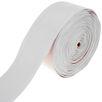 Primematik - Rodapié Flexible Autoadhesivo 70 X 20 Mm. Longitud 10 M Blanco Bs13100