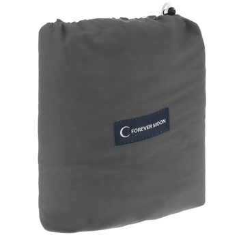 Primematik - Saco De Dormir De Viaje 115 X 210 Cm Microfibra Gris Co13100