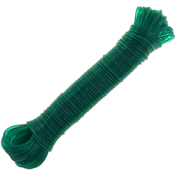 Primematik - Cuerda De Tendedero De Pvc Con Núcleo De Alambre 30 M X 3 Mm Verde Cz16100