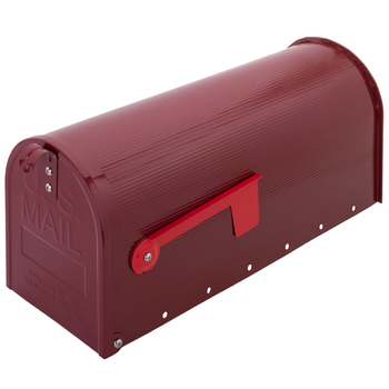 Primematik - Buzón Us Mail De Aluminio Para Correo Postal Americano Rojo Bz00300