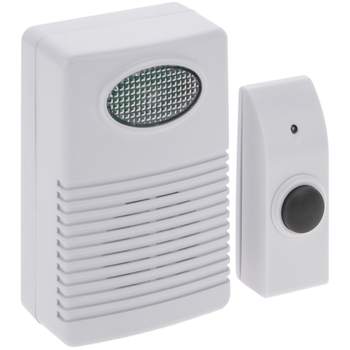 Bematik - Timbre Inalambrico Para Puerta Con 36 Melodías Y Ajuste De  Volumen De 80 Db Con Pila, Pulsador Para Exterior Ip44 Ti10500 con Ofertas  en Carrefour