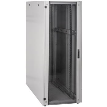 Rackmatic - Armario Rack 19'' De Pie 47u 800x1200x2202mm Mobirack De Rackmatic Blanco Y Puerta De Cristal Templado Wl25300