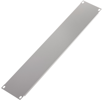 Rackmatic - Panel Ciego De 2u Para Armario Rack 19" Tapa Blanca Wt04200