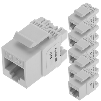 Empalme Cable UTP categoría 5 RJ45 hembra a RJ45 hembra - Cablematic