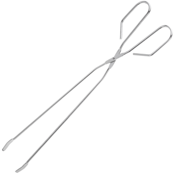 Primematik - Pinzas Cromadas Para Barbacoa De Acero Inoxidable De 35 Cm Kh50300