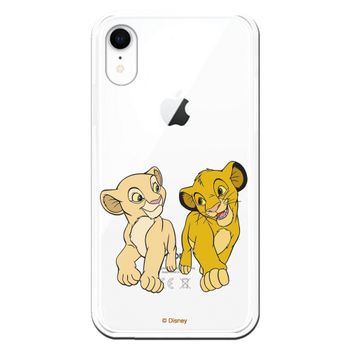 Funda Para Iphone Xr Oficial De Disney Simba Y Nala Mirada Complice - El Rey León