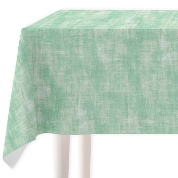 Vipalia Mantel Resinado Antimanchas Light 140x140 Cm Verde