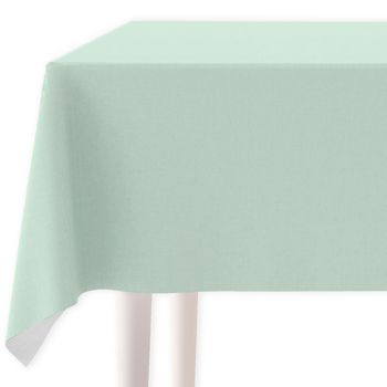 Vipalia Mantel Resinado Antimanchas Net 140 X 250 Cm Verde