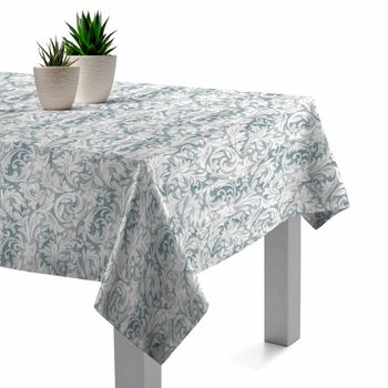 Mantel Antimanchas Para Mesa Rectangular, 100% Algodón, Mantel Picnic -  150x220cm - Dark Forest con Ofertas en Carrefour