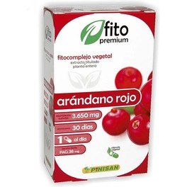 Pinisan Fitopremium Arandano Rojo 30 Caps