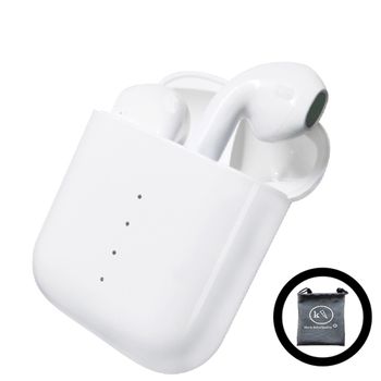 Auriculares Bluetooth 5.0 Klack® I100 Blanco Compatible Iphone Samsung Huawei, Universal