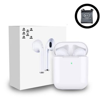 Hama, Auriculares inalámbricos Bluetooth 5.0 (cascos inalanbricos, caja de  carga incluida, auriculares Bluetooth con hasta 5h de música) Blanco