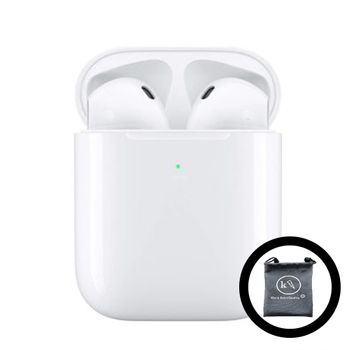 Auriculares Apple Airpods V2 Auriculares Inalámbricos con estuche de carga  Compatible 5h Blanco con Ofertas en Carrefour