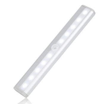 Barra De Luz Con Sensor De Movimiento 10 Leds