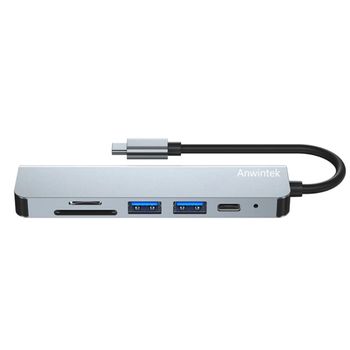 Hub Usb C Hdmi 4k 6 En 1