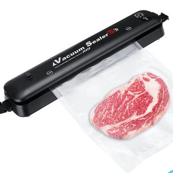 Envasadora al Vacio Domestica,Envasadora al Vacio Profesional,Maquina al  Vacio de Alimentos Húmedos y Secos,Envasadora al Vacío Automática,Con 10  bolsas de vacío,Para la conservación de carne,Verduras : : Hogar y  cocina