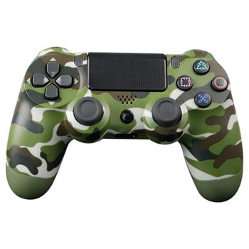 Mando P4 Verde Militar Compatible Con Ps4 Play Station 4