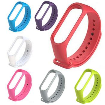 Pulsera De Silicona Para Xiaomi Mi Band 4 Y 3 Pack 7 Unidades