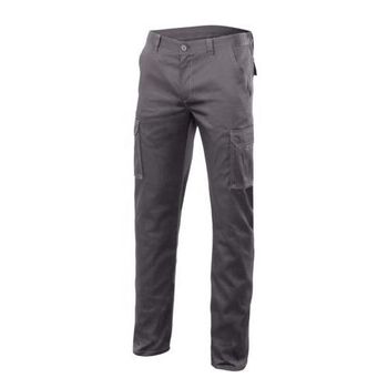 Pantalon Algodón / Fibra / Poliester Stretch Gris T40