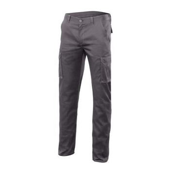 Pantalon Algodón / Fibra / Poliester Stretch Gris T42